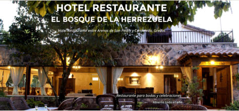 Restaurante El Bosque de la Herrezuela Guisando Ávila