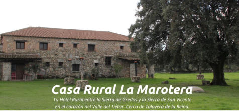 Restaurante Hotel Rural La Marotera La Iglesuela Toledo