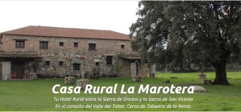 Restaurante Hotel Rural La Marotera La Iglesuela Toledo