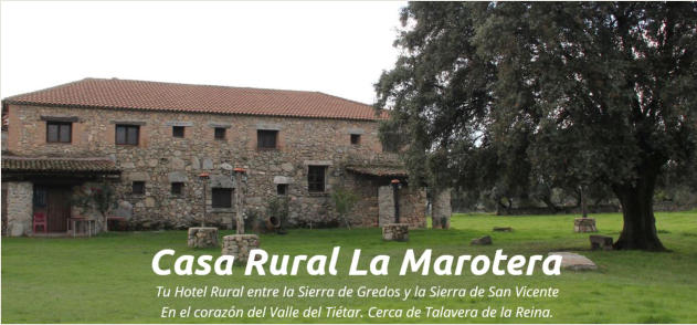 Restaurante Hotel Rural La Marotera La Iglesuela Toledo