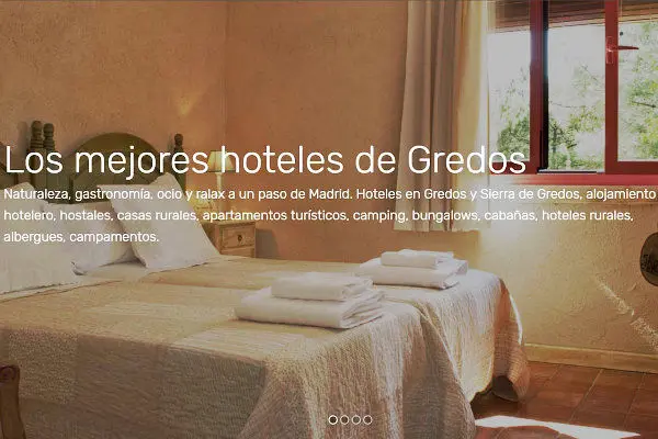 Hoteles en Gredos, hoteles rurales Sierra de Gredos