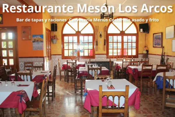 Restaurante Mesón Los Arcos cerca de Madrigal de la Vera