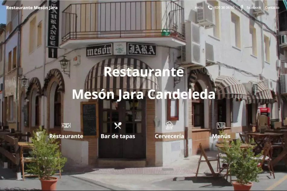 Restaurante Mesón Jara cerca de Piedralaves