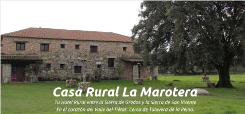 Restaurante Hotel Rural La Marotera La Iglesuela Toledo