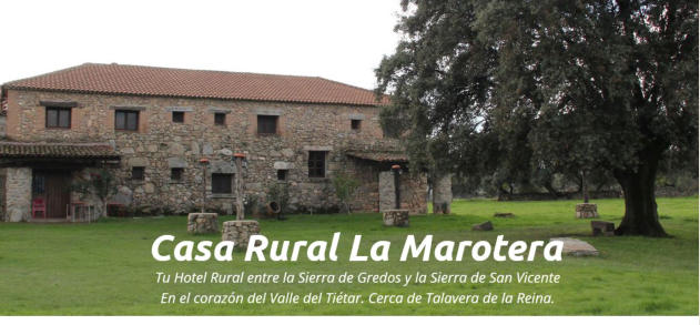 Restaurante Hotel Rural La Marotera La Iglesuela Toledo