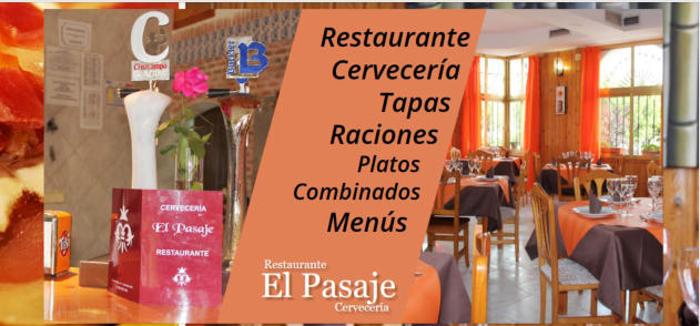 Restaurante Cervecería El Pasaje Casavieja Ávila
