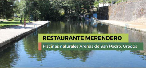 Restaurante Merendero Piscinas Naturales Arenas de San Pedro Ávila