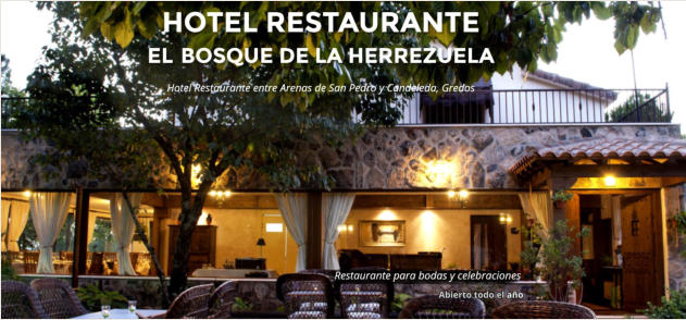 Restaurante El Bosque de la Herrezuela Guisando Ávila